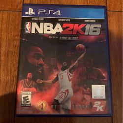 Ps4 NBA 2k16