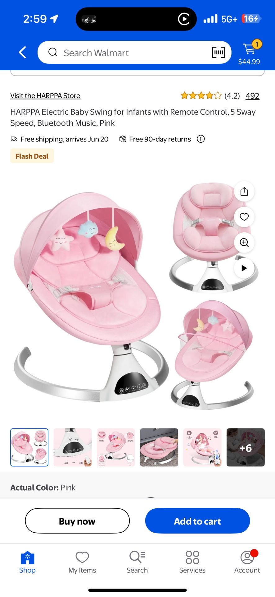 bluetooth swing