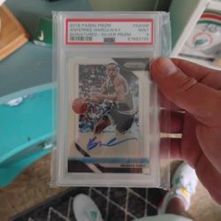 Penny Hardaway Auto Card 