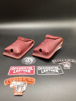OCCIDENTAL LAETHER CLIP ON CONSTRUCTION CALCULATOR CASE**(FINANCIAMOS/WE FINANCE)**