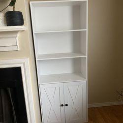 White Bookcase 