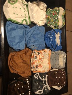 Cloth Diapers covers and fitteds