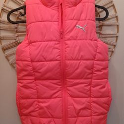 Puma Girls Puffer Vest Size 7/8