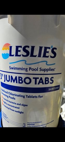 Pool tablets and shock