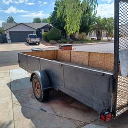 Trailer 15' x 6' drop gate for sale needs title