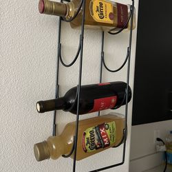 Wine bottles rack