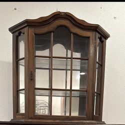 Antique Glass Cabinet 