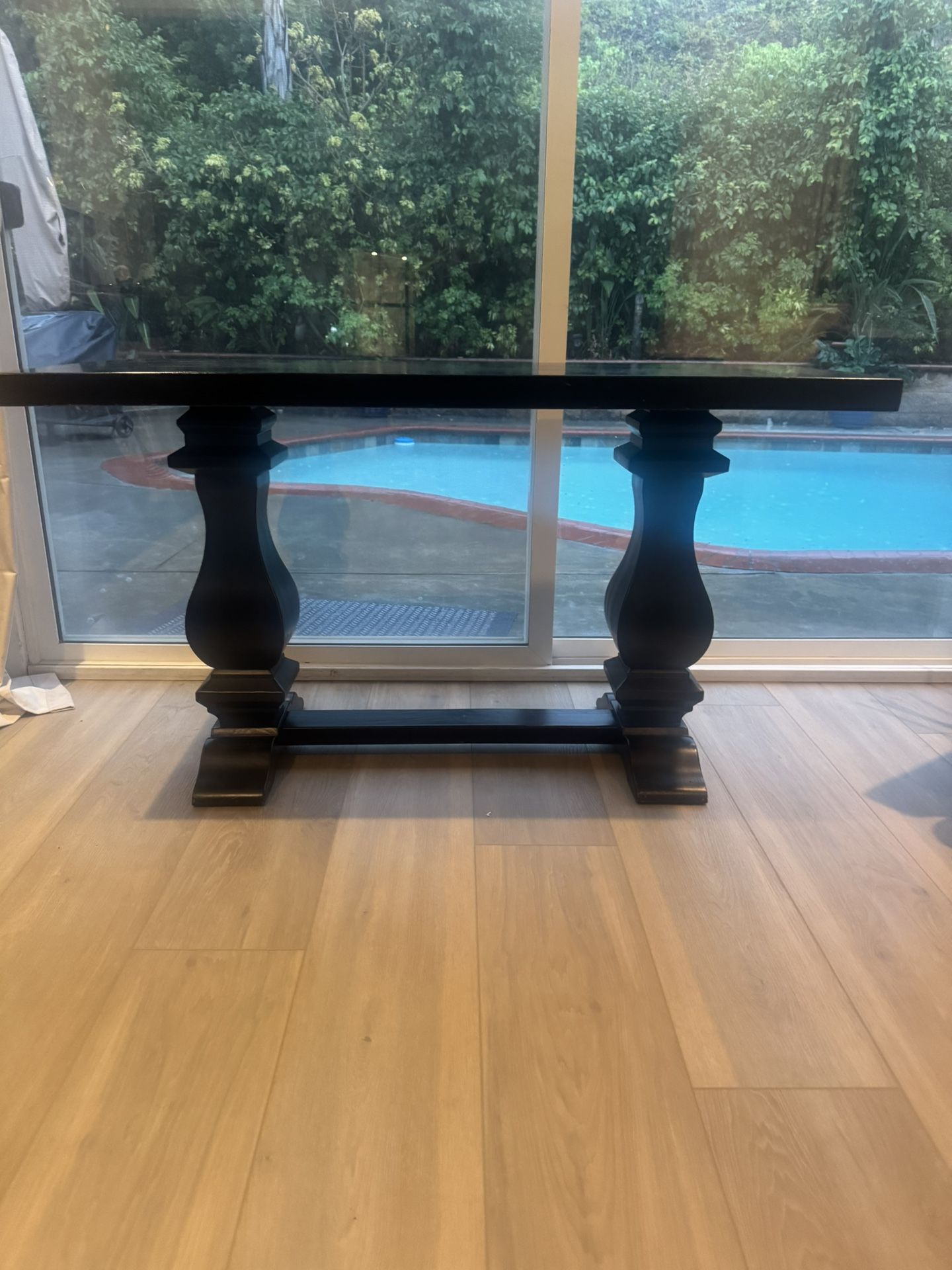 Expresso Black Console Table