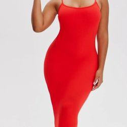 Absolutely Love It Red Maxi Dress