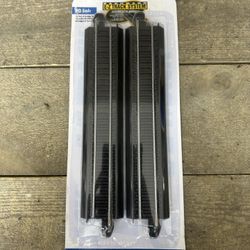 Bachmann EZ Track HO Scale 9" Straight Nickel Silver Train Track 4-Pack #44411