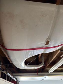 White plastic dodge 2007 dually fender