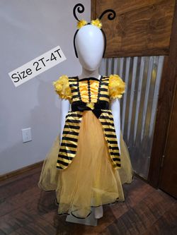 New Bumble Bee Gown Toddler Costume