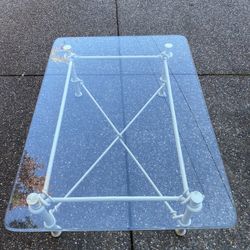 Wrought Iron Coffee Table - Vintage 