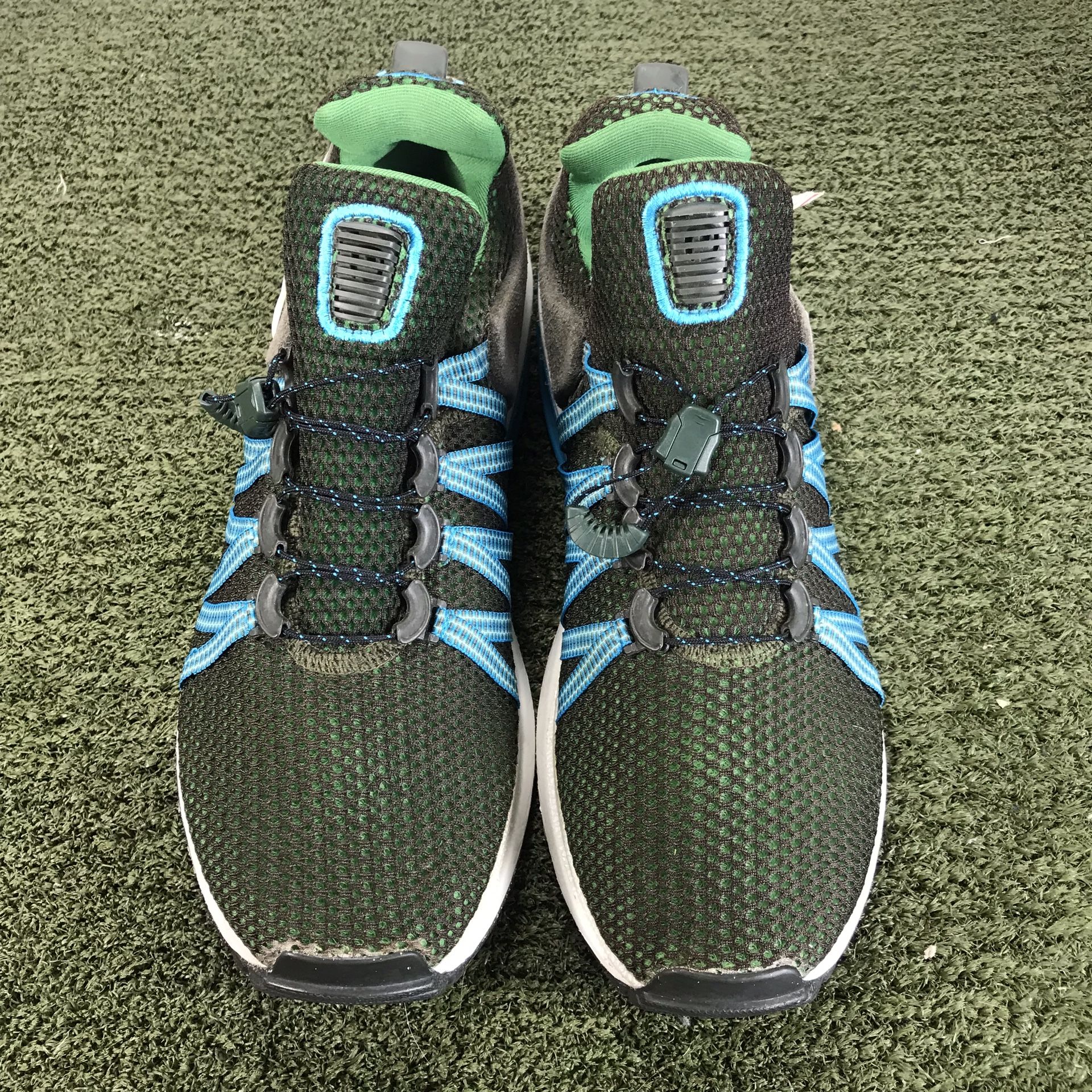 Nike Shox Gravity Mens Size 11 US Green Teal Blue Fury Running