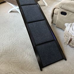 17”x 62” metal folding pet ramp.