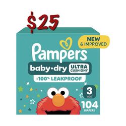 Pampers Baby-dry 3  104