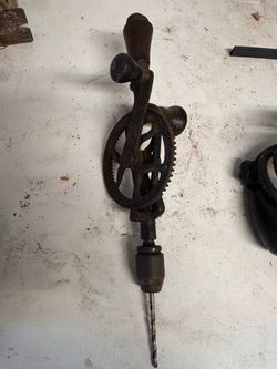 Antique Millers Falls "eggbeater" style tool