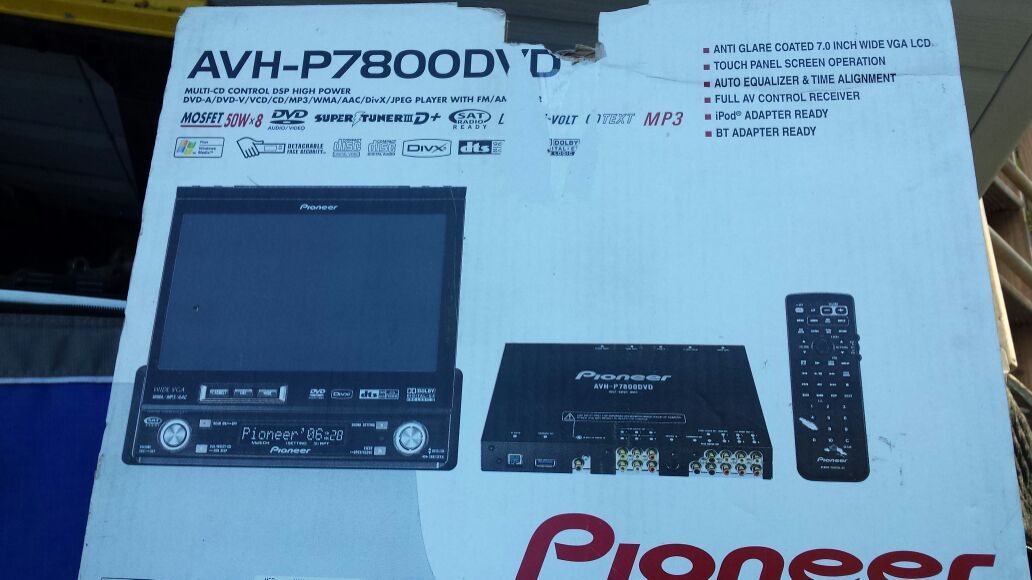 Pioneer avh-p7800 dvd