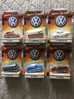 HW Volkswagen Collection 1:50 Scale $21 Each