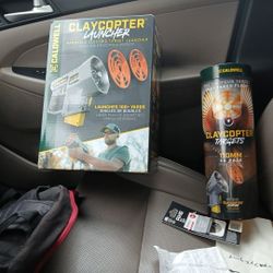 Handheld electric target launcher.\n By Caldwell.