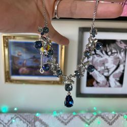 very spellbinding 🧞 vintage y2k macy’s givenchy necklace / bracelet set 