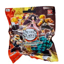Demon Slayer Kimetsu no Yaiba Great Posing Figures Blind Bag – Bandai Namco Gashapon Sealed