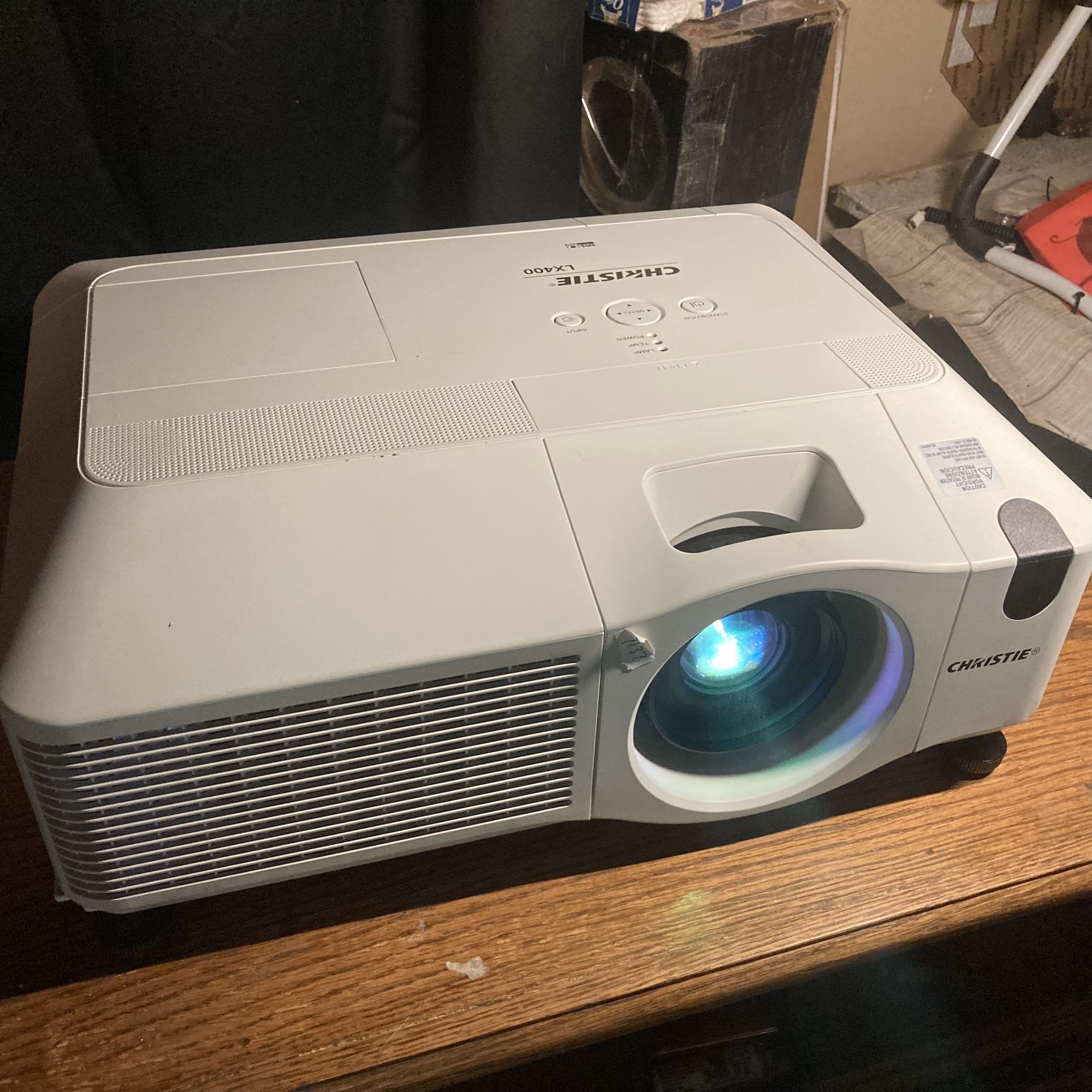 Christie Lx400 Projector With 4000 ANSI LUNENS