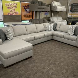 Big Grey Sectional Sofa 