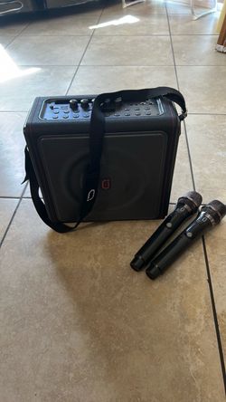 Coolmusic Portable PA Speaker System karaoke machine