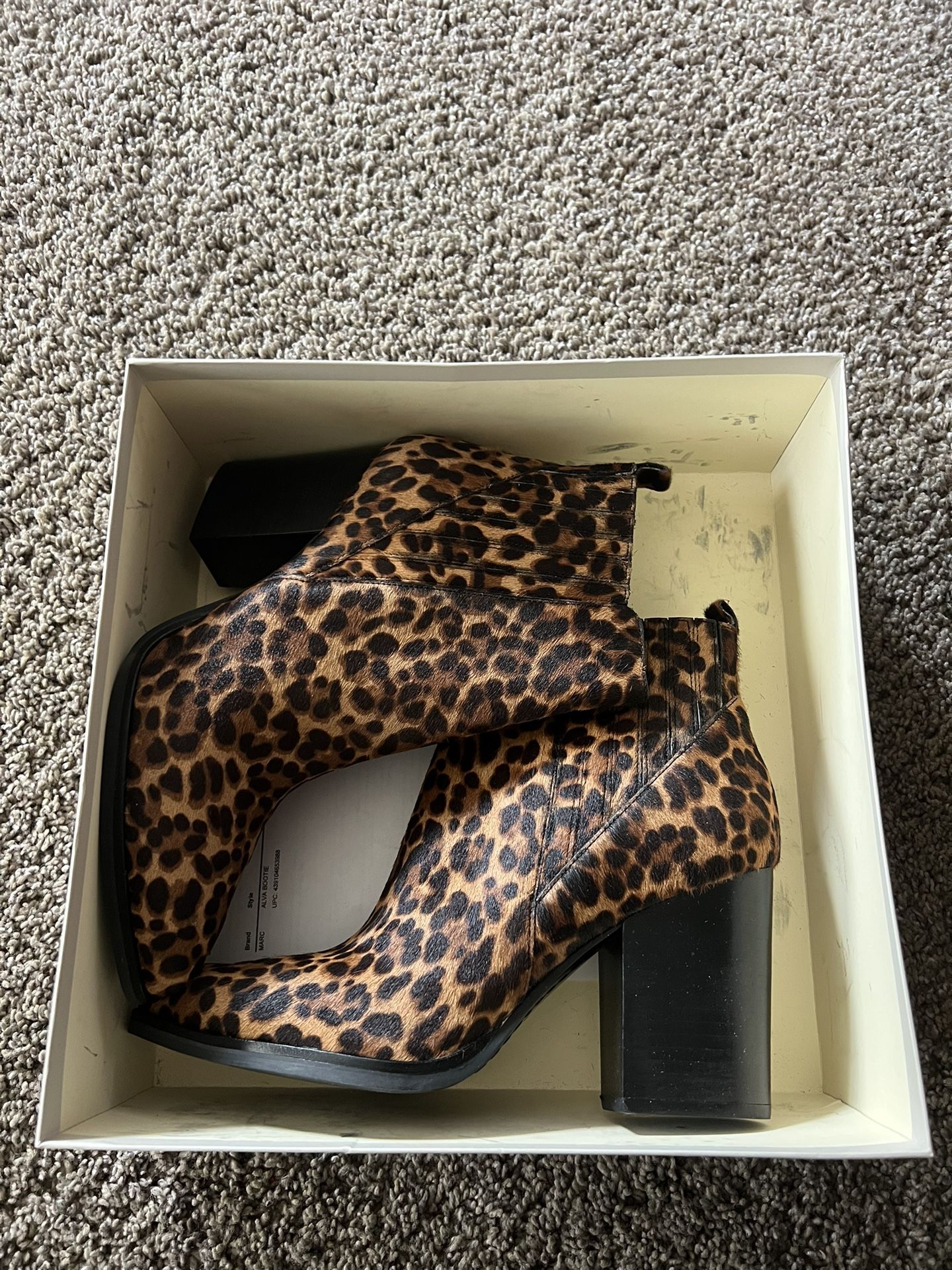 Marc Fisher Cheetah Print Heels