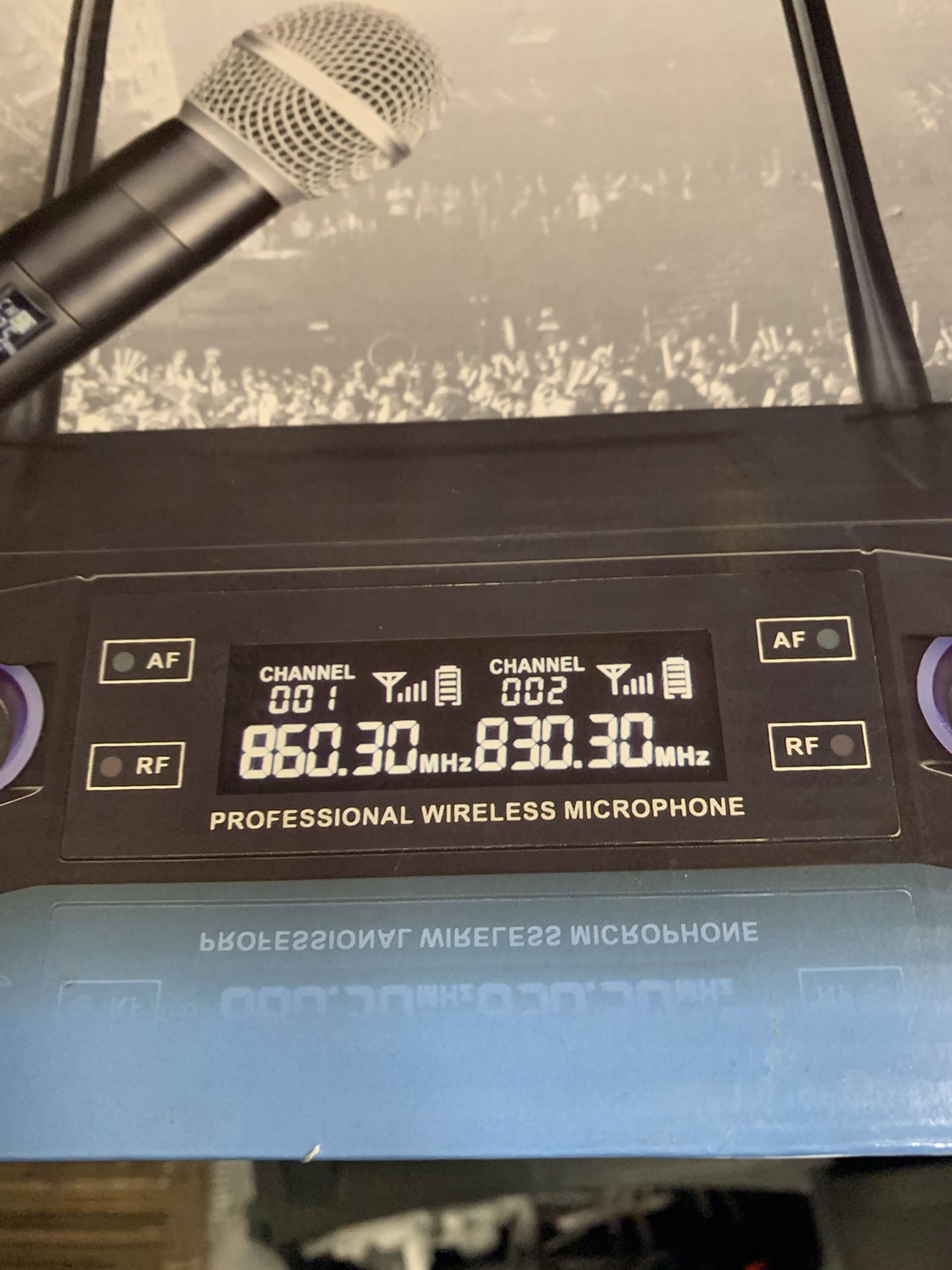 Wireless Microphone System New