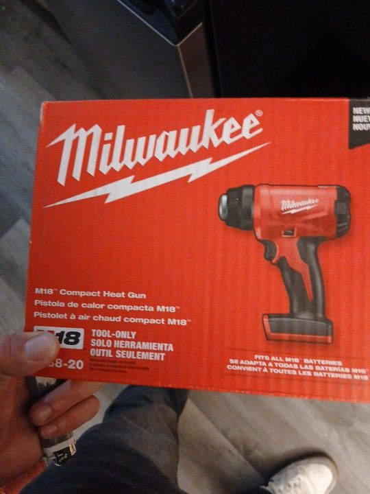 2, Brand New Milwaukee Heat Guns. $50 A Piece. 