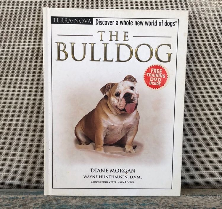 The Bulldog Hardcover Book by Diane Morgan DVD included