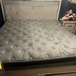 King Bed Frame And Bed