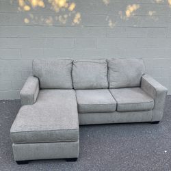 Beige Sectional Sofa w/Chaise