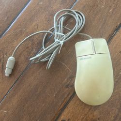 Vintage Microsoft Wired Mouse