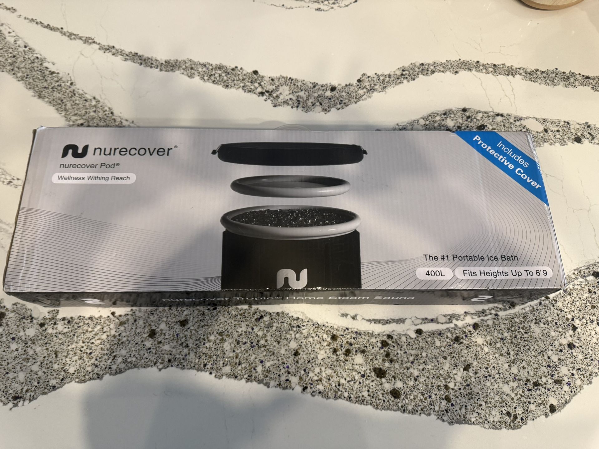 NIB Nurecover Portable Ice Bath
