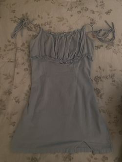 blue dolly top