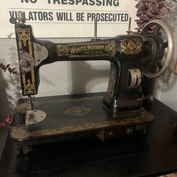 Vintage sewing machine
