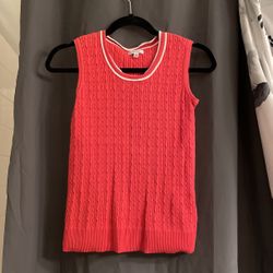 Pink Woman’s Sweater Vest