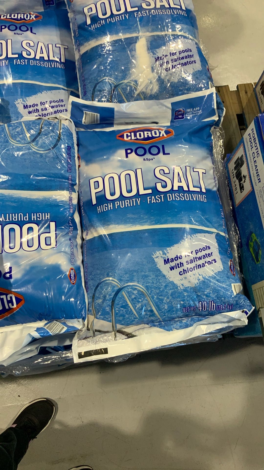 Clorox Pool And Spa Pool Salt 40lbs 