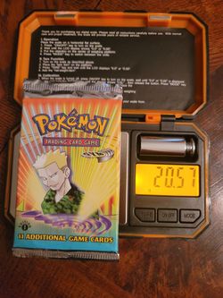 Pokemon Gym Heroes 1st edition booster pack Sealed