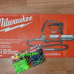 New Milwaukee M18 Cordless Grease Gun Tool-only $180 Firm. Pickup Only