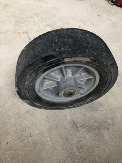 Used solid 10” tires