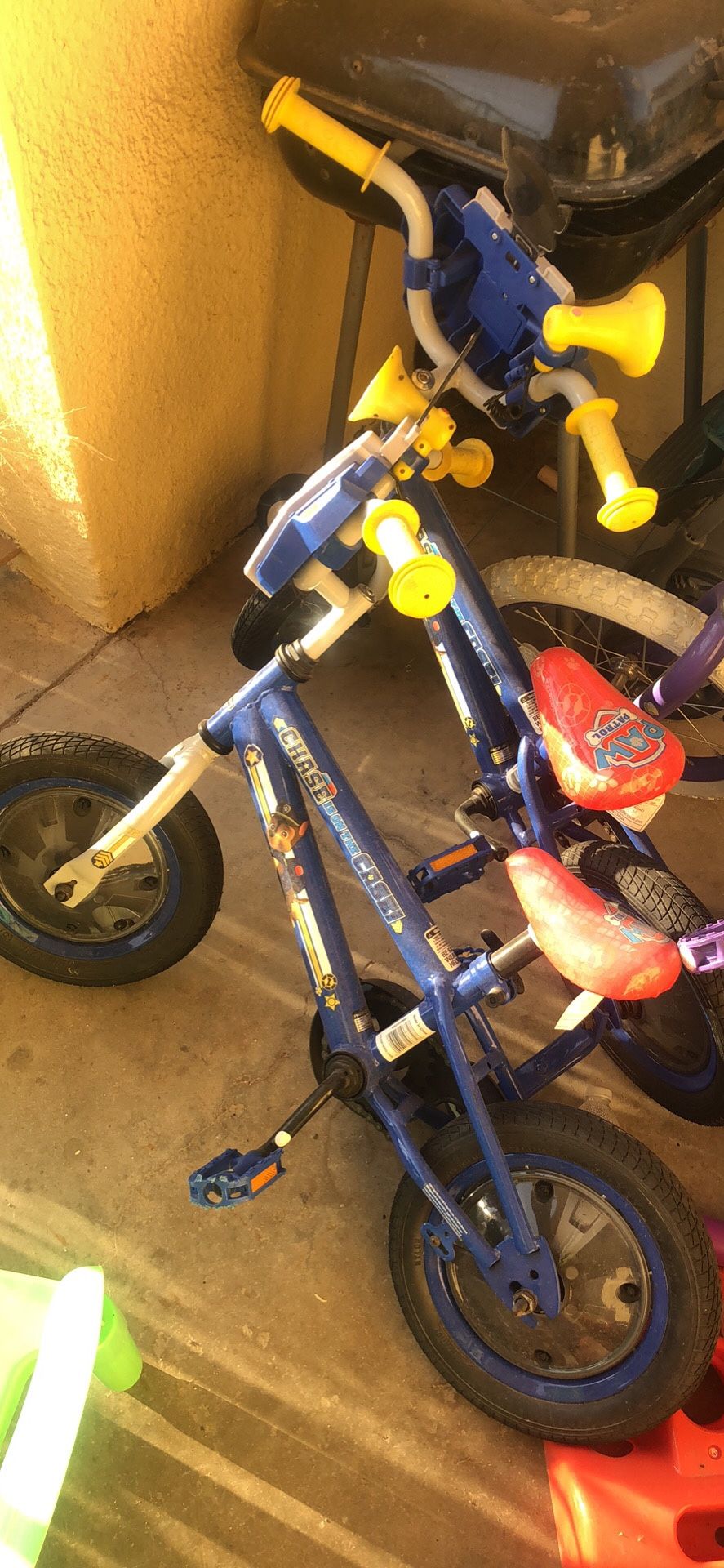 2 Toddler Bikes 