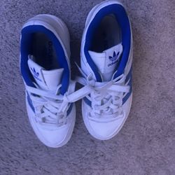 Blue adidas 