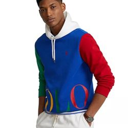 Polo Ralph Lauren Logo Double-Knit Hoodie