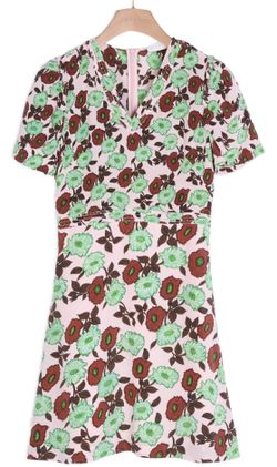 Sandro silk dress - Floral print 