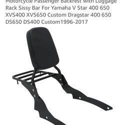 New Moto Back Rest Set