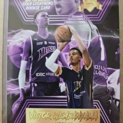 Very Nice Victor Wembanyama Rookie Card Limited Edition 1 Of 1000